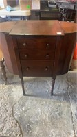 Mahogany Martha Washington Sewing Stand