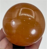 83 Gm Top Quality Honey Calcite Sphere