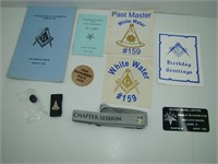 Lot of Miscellaneous Mason and Order of the
