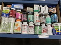 1 LOT ASSORTED VITAMINS/ HEALTH AND BEAUTY