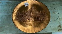Wendell August-handmade- solid Bronze plate-