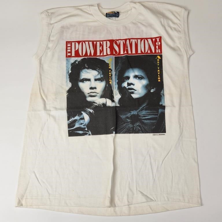 1985 THE POWER STATION TOUR SLEEVELESS SHIRT