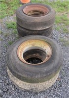 5 Mobile Home Type Trailer Wheels