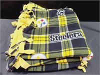 Steelers Knot Blanket