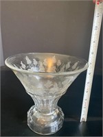 Imperial Glass Grapevine Vase