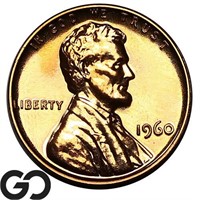 1960 Lincoln Memorial Cent PROOF, Superb Gem PF