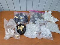 (QTY) Assorted PVC Building Components