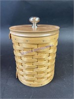 Longaberger Basket W/Storage Container