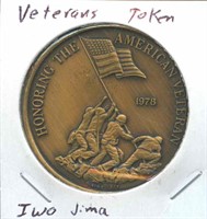 Veterans Token - Iwo Jima