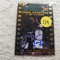 1995 Signature Rookie Show Stoppers Autograph