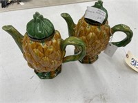 2 Ceramic Coffee Pots
