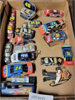 FLAT OF NASCAR COLLECTIBLES