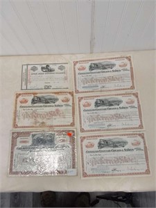 Misc Railroads Stock Certificates