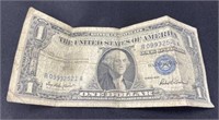 1957 Silver Certificate $1 Dollar Bill