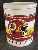 VTG Washington Redskins Pop Corn Tin