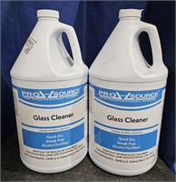 2 Lots of 1 ea Gallon Pro Source Glass Cleaner