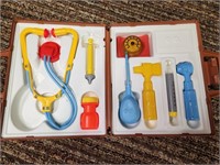 Vintage 1977 Fisher Price Toy Medical Kit