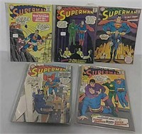 Five DC Superman comics