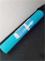 New Life Energy antimicrobial yoga mat with carry