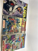 Vintage Marvel X-Men Batman Superman comics