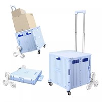 Honshine Foldable Cart With Stair Climbing Wheels