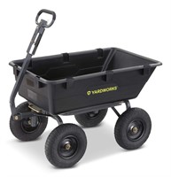 NEW $250 Yardworks 4-Wheel Garden Cart 1200 lb