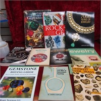 Jewelry making & gem books.