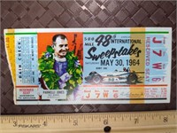 Indy 500 Ticket 48th Race 1964