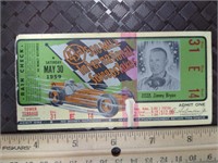 Indy 500 Ticket 43th Race 1959