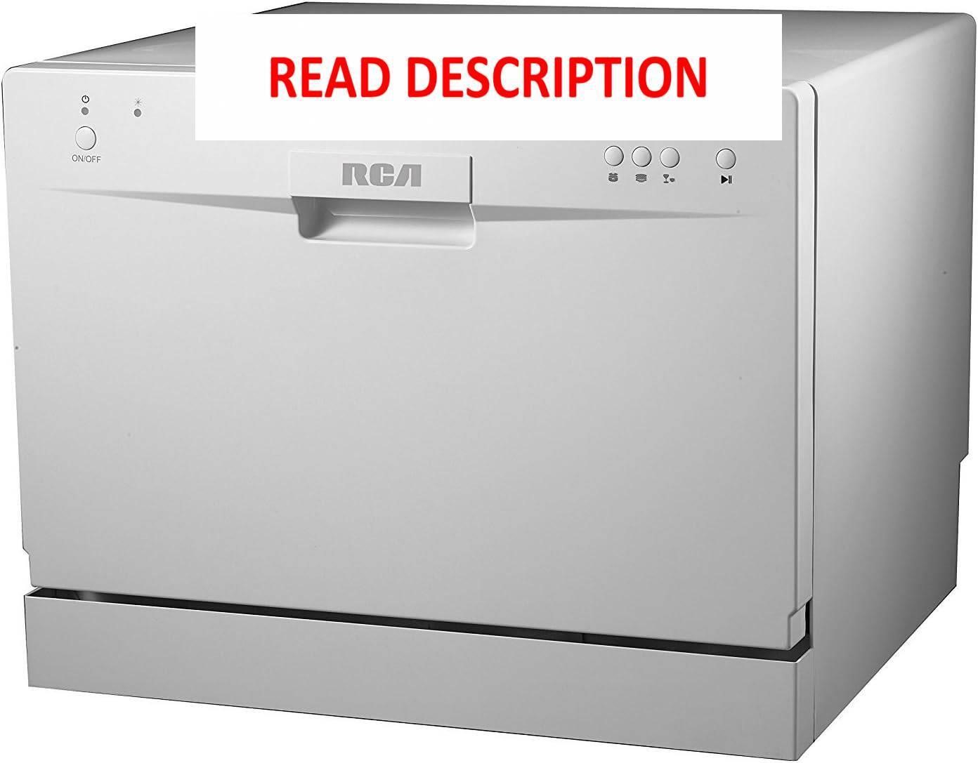 RCA RDW3208 Counter Top Dishwasher  Portable