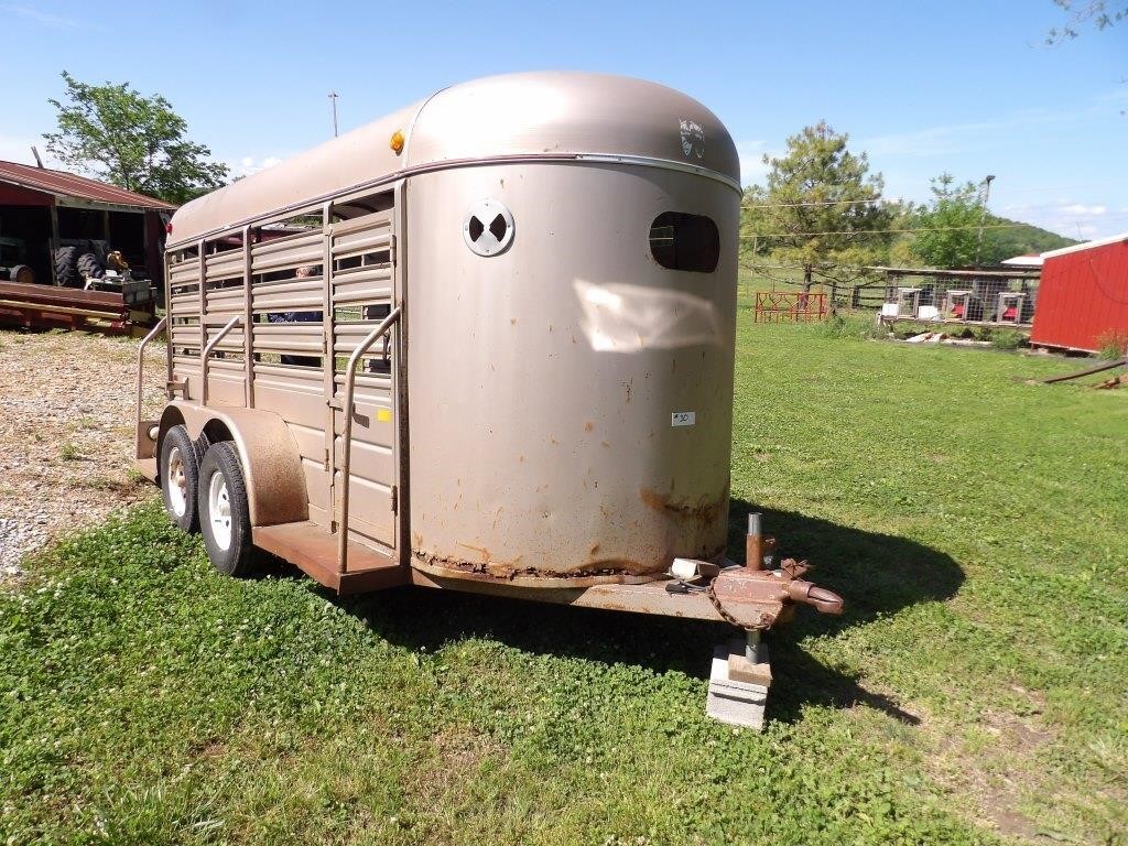 WW 5' x14' stock trailer