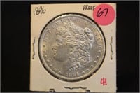 1896 Uncirculated Morgan Silver Dollar