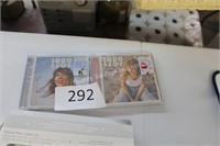 2-  taylor swift 1989 CD’s