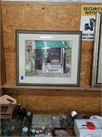 33x39 framed décor print