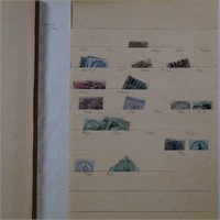 India Stamps Used includes Back of Book in old sto