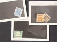 Palestine Stamps 1918-1927 Used and Mint hinged on