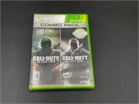 Call Of Duty Black Op 1-2 Combo XBOX 360 Vid. Game
