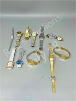 collection of misc ladies wrist watches