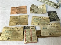Old Licenses