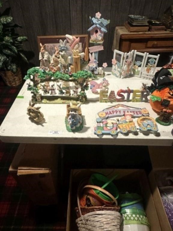 Large Lot of Easter Décor