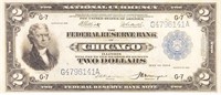 1918 $2.00 Federal Reserve Bank Note.