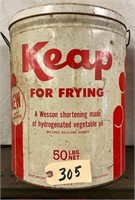 Keap Vegetable Oil Can