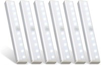 6 PACK LED Under Cabinet Lights - Wireless Motion