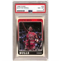 1988 Fleer Scottie Pippen Rc Psa 8