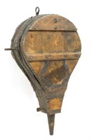 MONUMENTAL RUSTIC FRENCH WOOD & IRON BELLOWS
