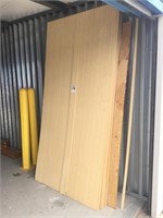 Lot of (11) 4'x8' BAMBOO Paneling