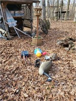 Bird feeder & outdoor decor