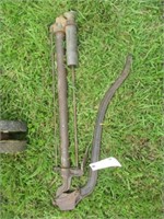 799) Antique kerosene pump