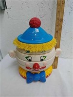 Vintage Texas Instruments stack around clown