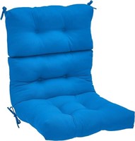 Tufted Outdoor High Back Patio Chair Cushion